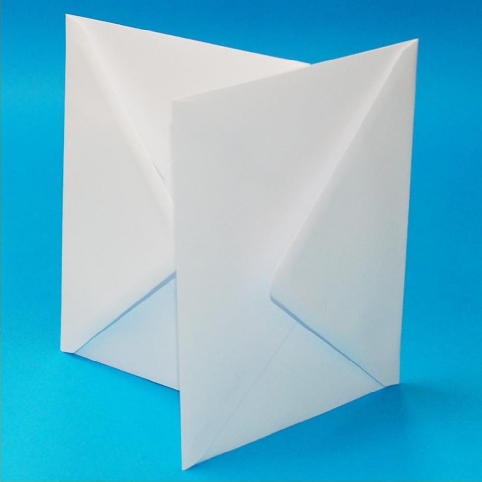 Craft Uk Limited White Rectangle Blank Envelopes