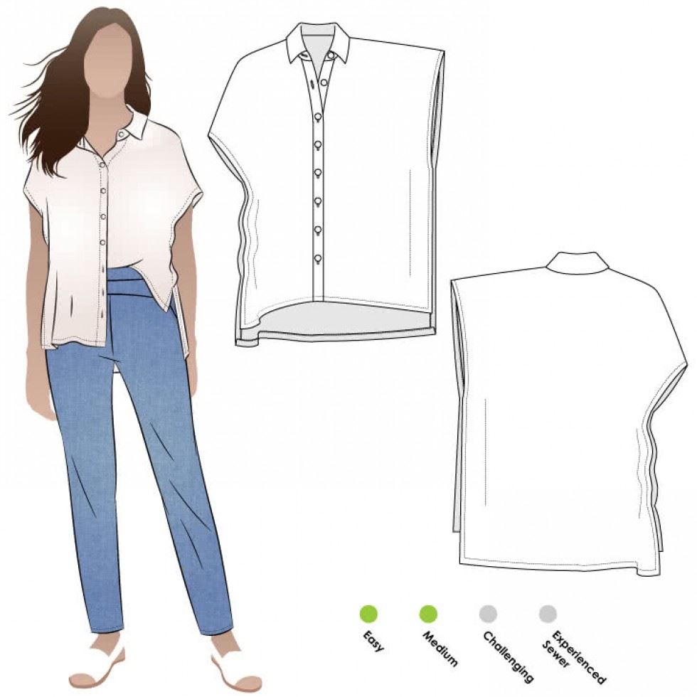 Style Arc Paper Sewing Pattern Maude Tunic
