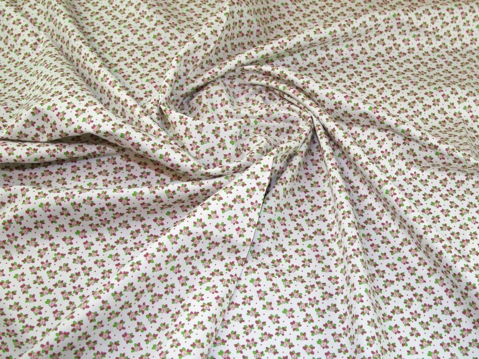 Lady Mcelroy Pink Cotton Pique Fabric
