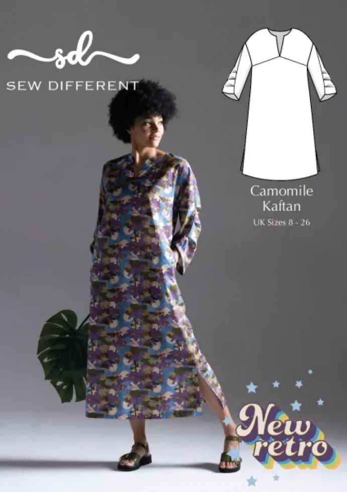 Sew Different Paper Sewing Pattern Camomile Kaftan
 