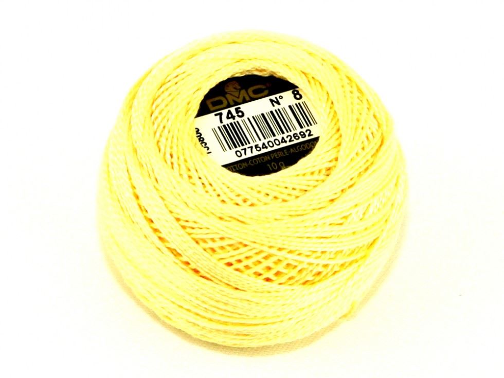 DMC Size 8 Cotton Perle Thread 745
 