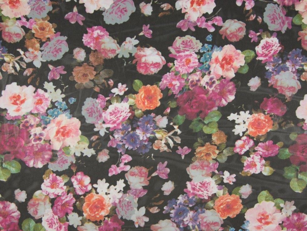 Pink Deadstock Sheer Chiffon Fabric