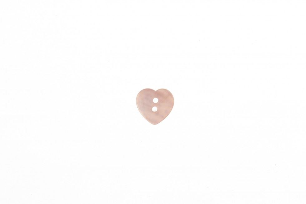 Trimits Pink Heart Agoya Shell Buttons (Value Pack)
