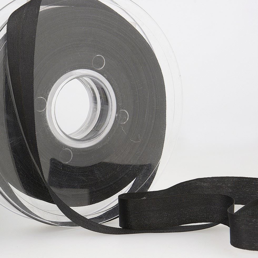 Stephanoise Fine Silk Ribbon Black
 