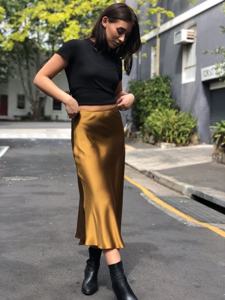 Tessuti Paper Sewing Pattern Evie Bias Skirt