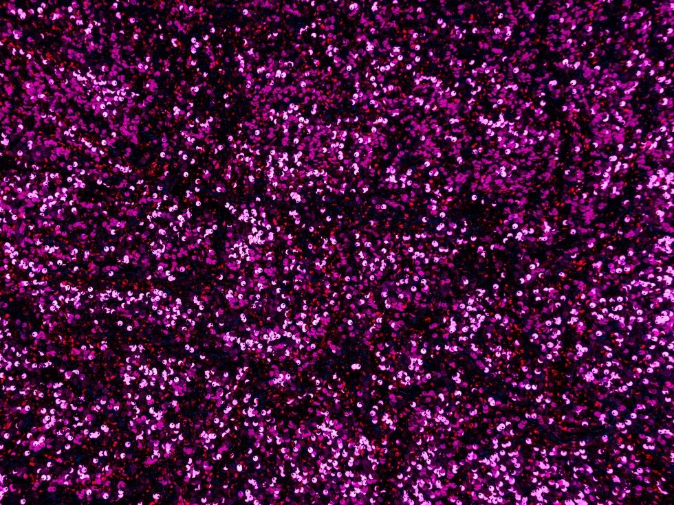 Minerva Core Range Sequin Soft Velvet Stretch Knit Fabric Fuchsia Pink
 