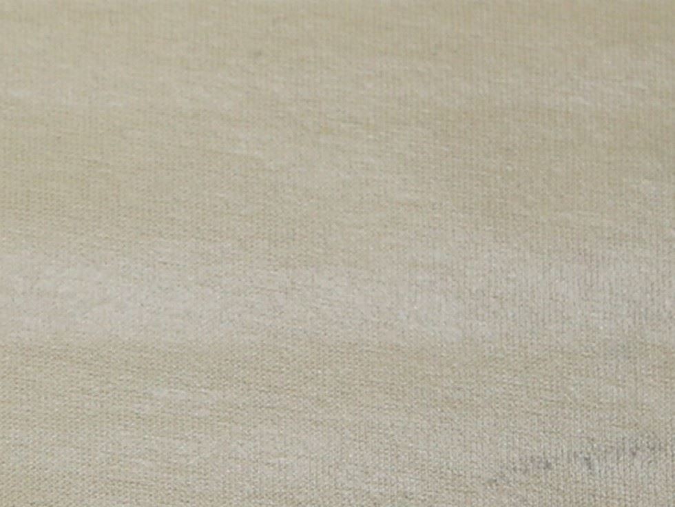 Stof France PUL Coated Jersey Stretch Knit Fabric Natural
