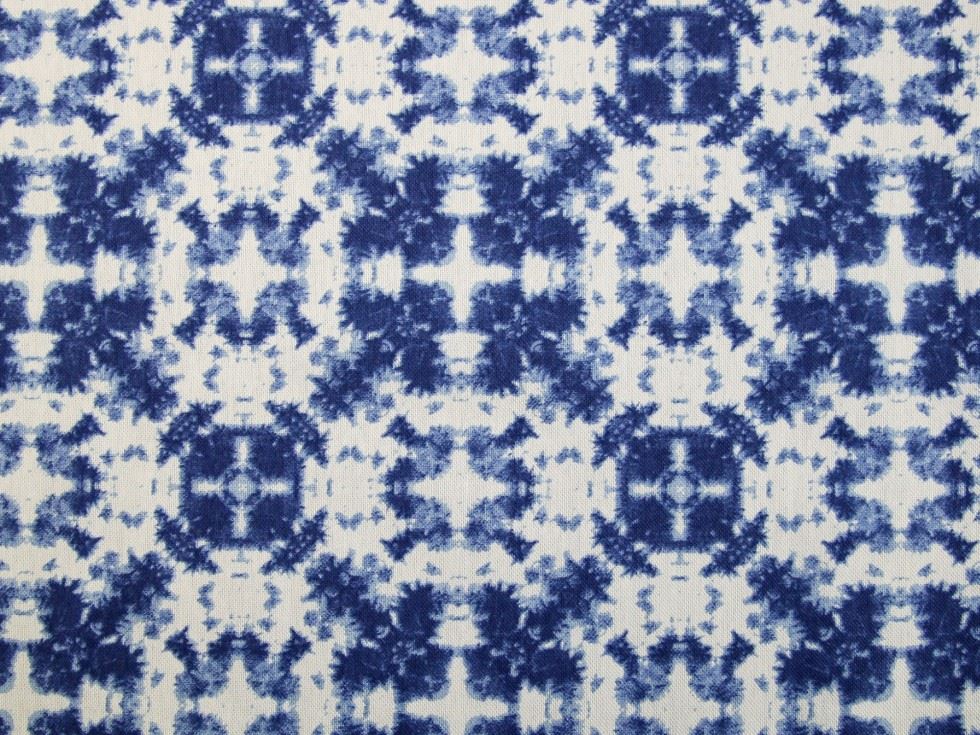 Deadstock Cotton Canvas Fabric Blue
 