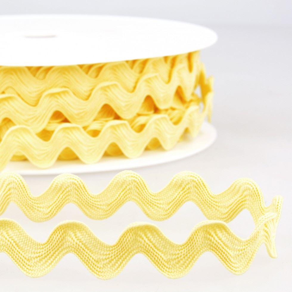 Stephanoise Ric Rac Trim Lemon