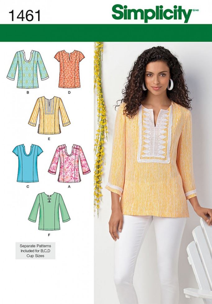Minerva Sewing Pattern 1461 Simplicity Simplicity-1461-Bb