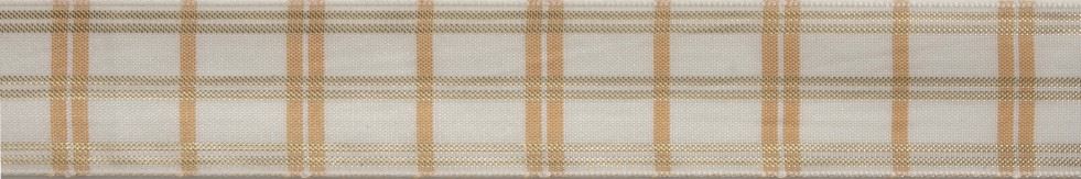 Berisfords Regal Tartan Ribbon Natural
 