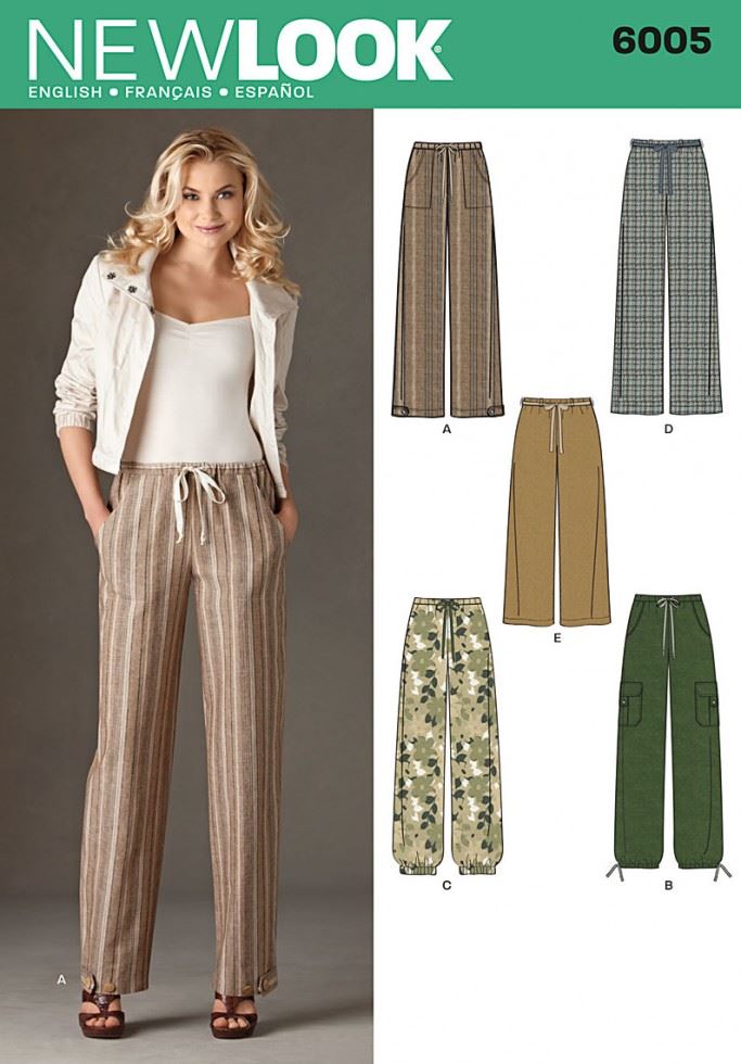 New Look Paper Sewing Pattern 6005
 