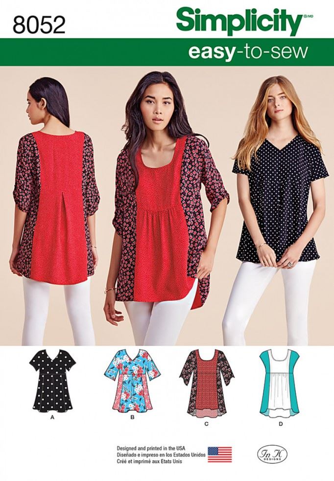 Simplicity Paper Sewing Pattern 8052
 