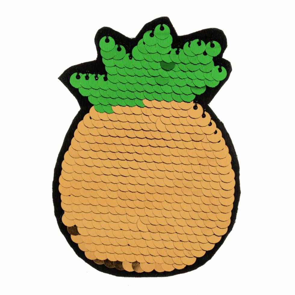 Craft Factory Patch Motif Flip Sequin Pineapple