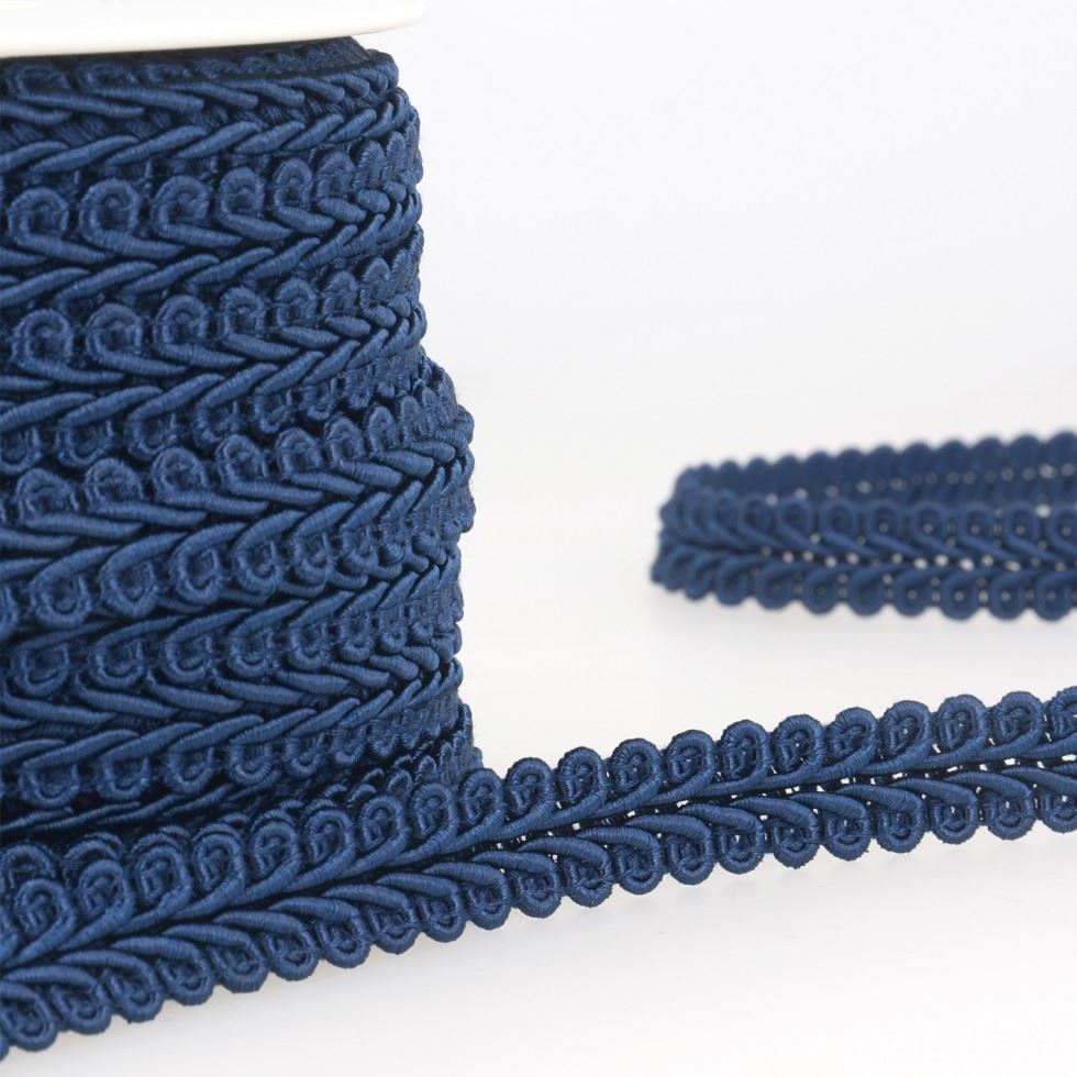 Stephanoise Navy Blue Gimp Braid Trim