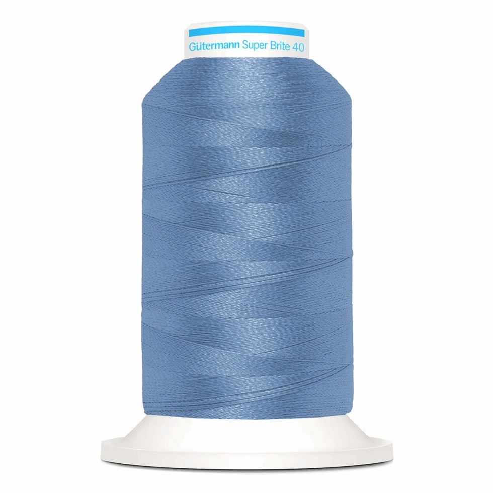 Gutermann 5575 Super Brite Polyester 40 Embroidery Thread