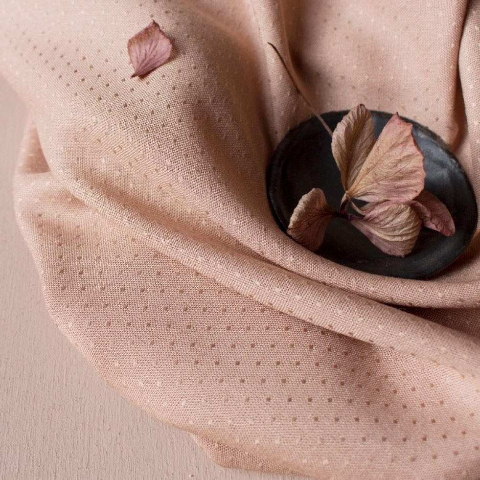 Atelier Brunette Viscose Dobby Fabric Maple