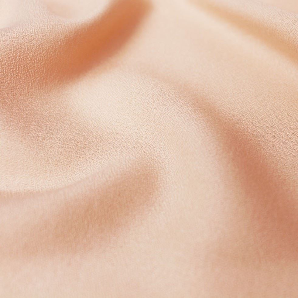Atelier Brunette Viscose Crepe Fabric Powder
 