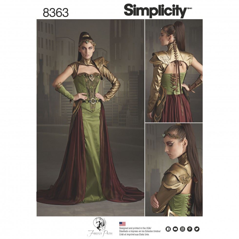 Minerva Sewing Pattern 8363 Simplicity Simplicity-8363-H5