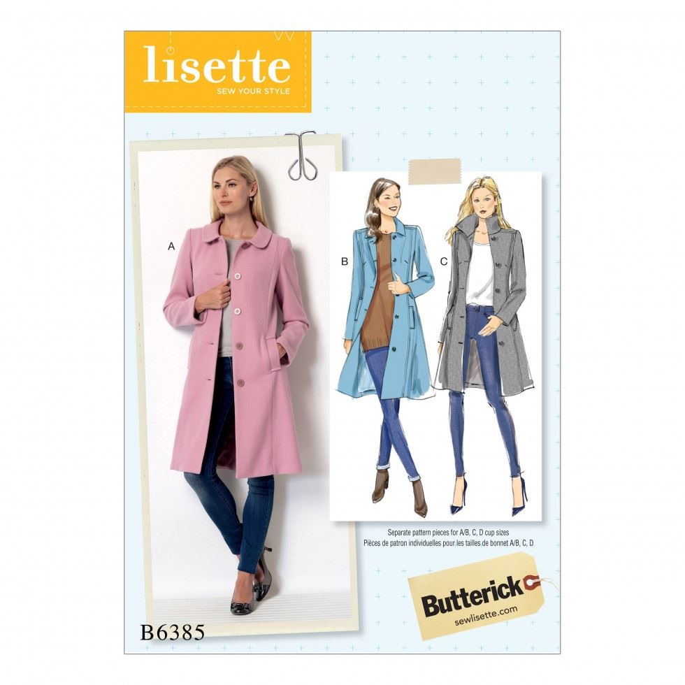 Butterick Paper Sewing Pattern 6385
 