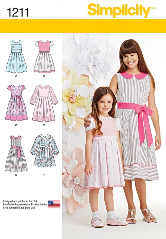 Simplicity Sewing Pattern 1211