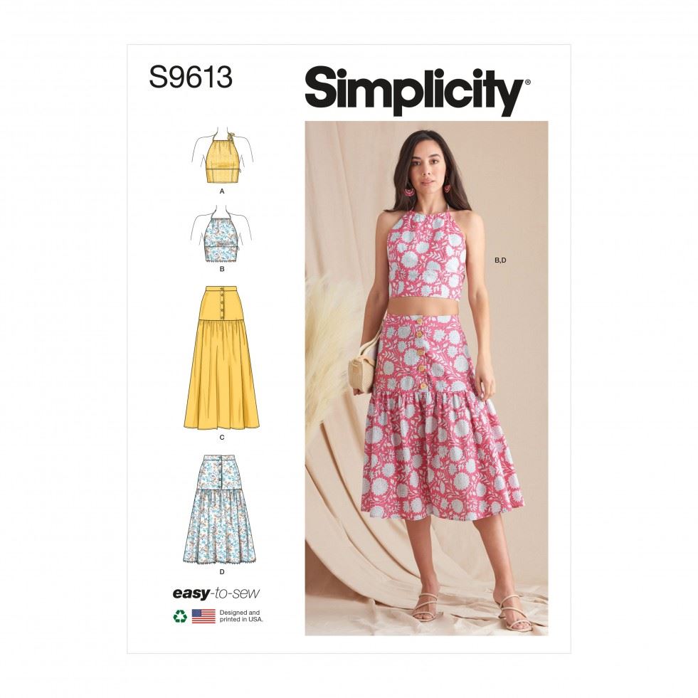 Minerva Sewing Pattern 9613 Simplicity Simplicity-9613-D5