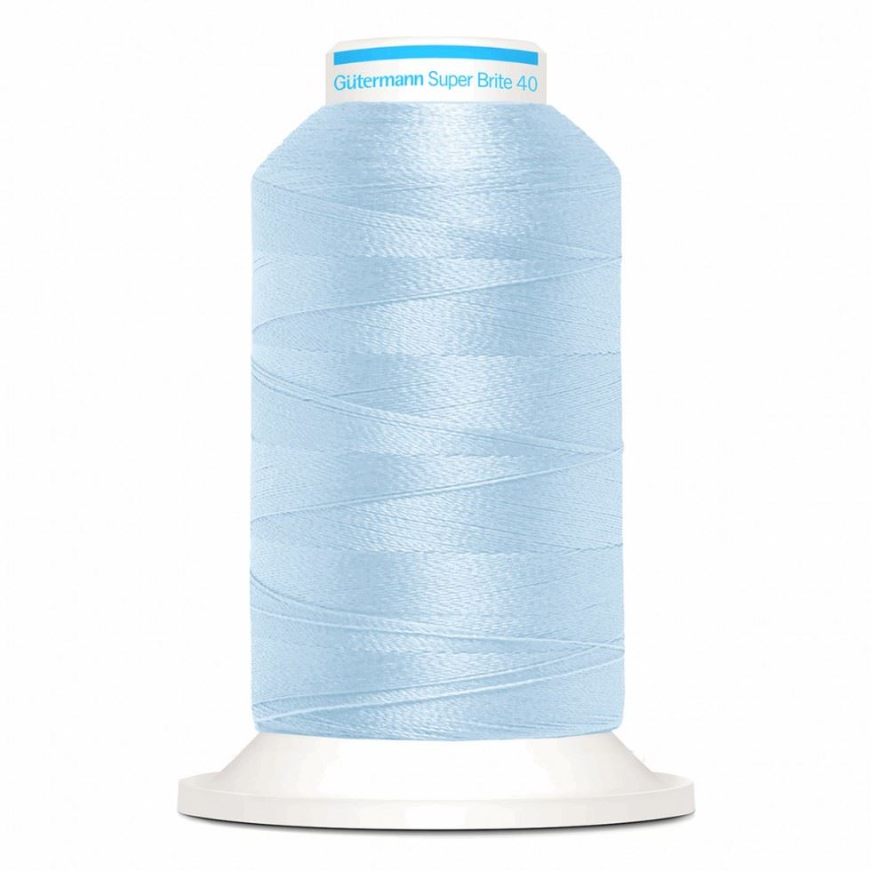 Gutermann 5825 Super Brite Polyester 40 Embroidery Thread