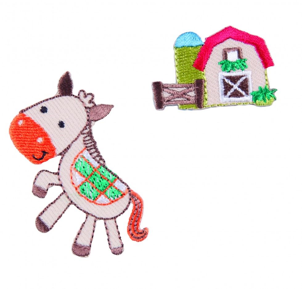Craft Factory Patch Motif Pony Barn
 