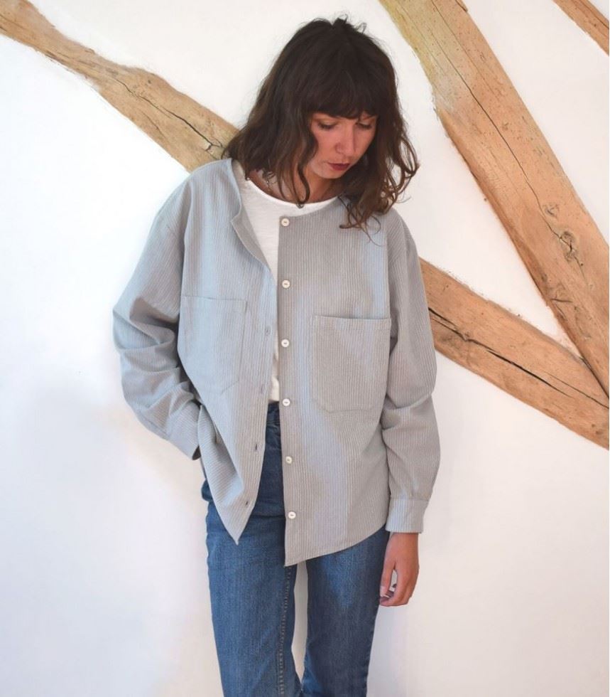 Cousette Paper Sewing Pattern Buchette Shirt
 