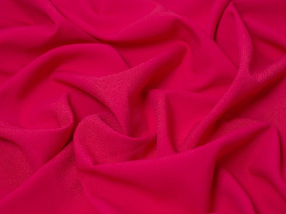 Minerva Core Range Polyester Suiting Fabric Fuchsia Pink
 