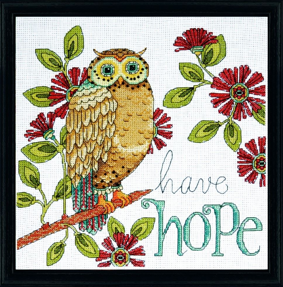 Design Works Have Hope Counted Cross Stitch Kit
 