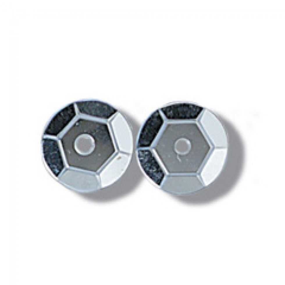 Trimits Silver Round Cup Sequins (Value Pack Of 5)