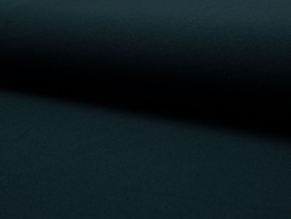Bottle Green Deadstock Scuba Twill Stretch Knit Fabric