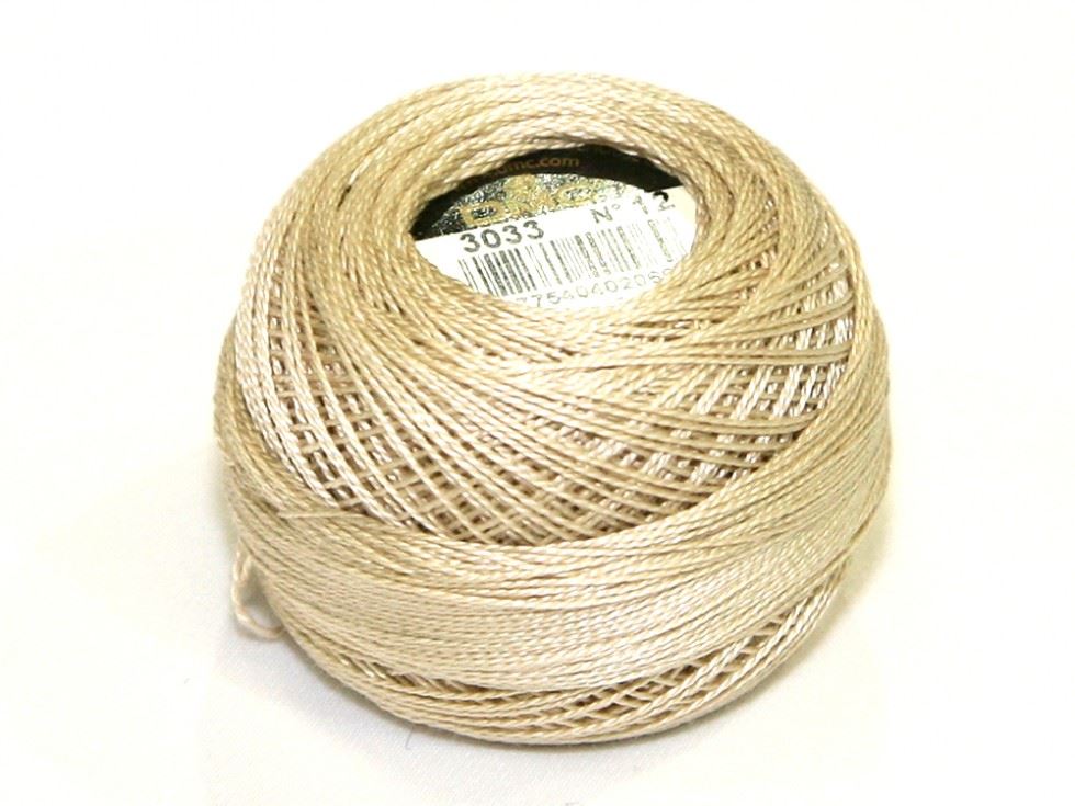 DMC Size 12 Cotton Perle Thread 3033
 