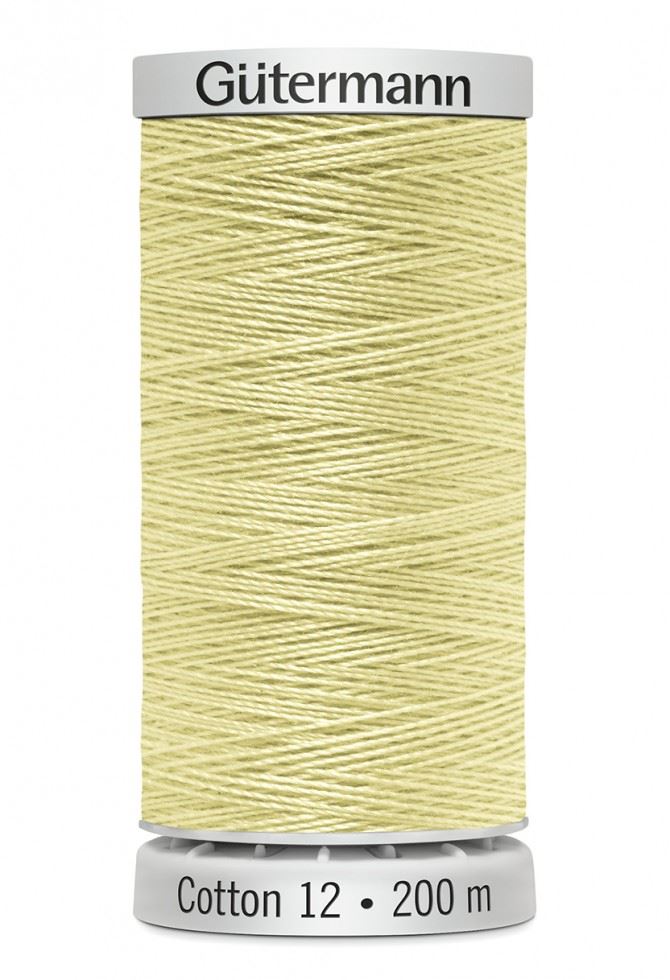 Gutermann 1061 No 12 Sulky Cotton Embroidery Thread