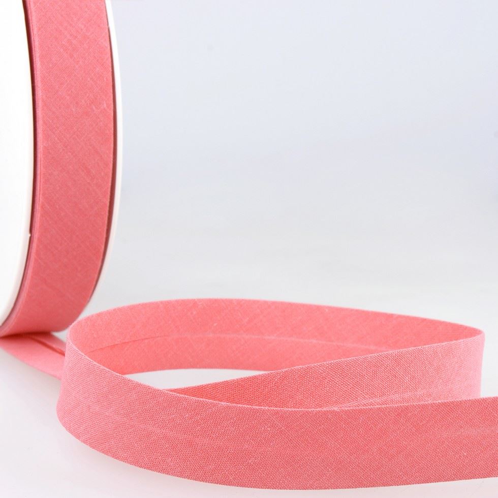 Stephanoise Polycotton Bias Binding Tape Rose Pink
 