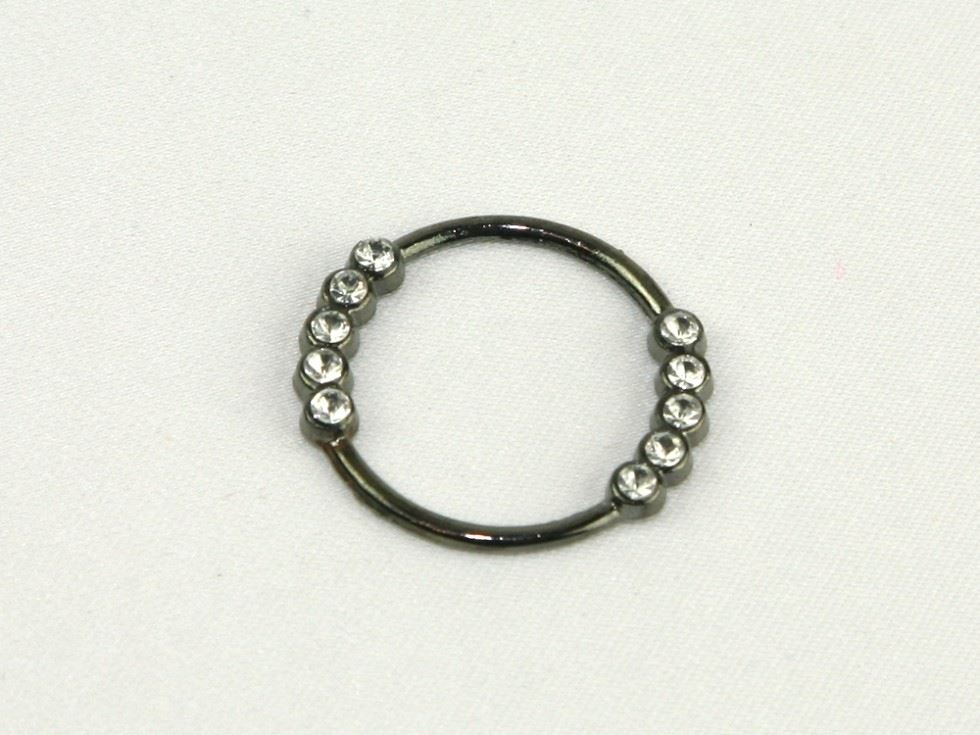 Diamante Link Connector Silver