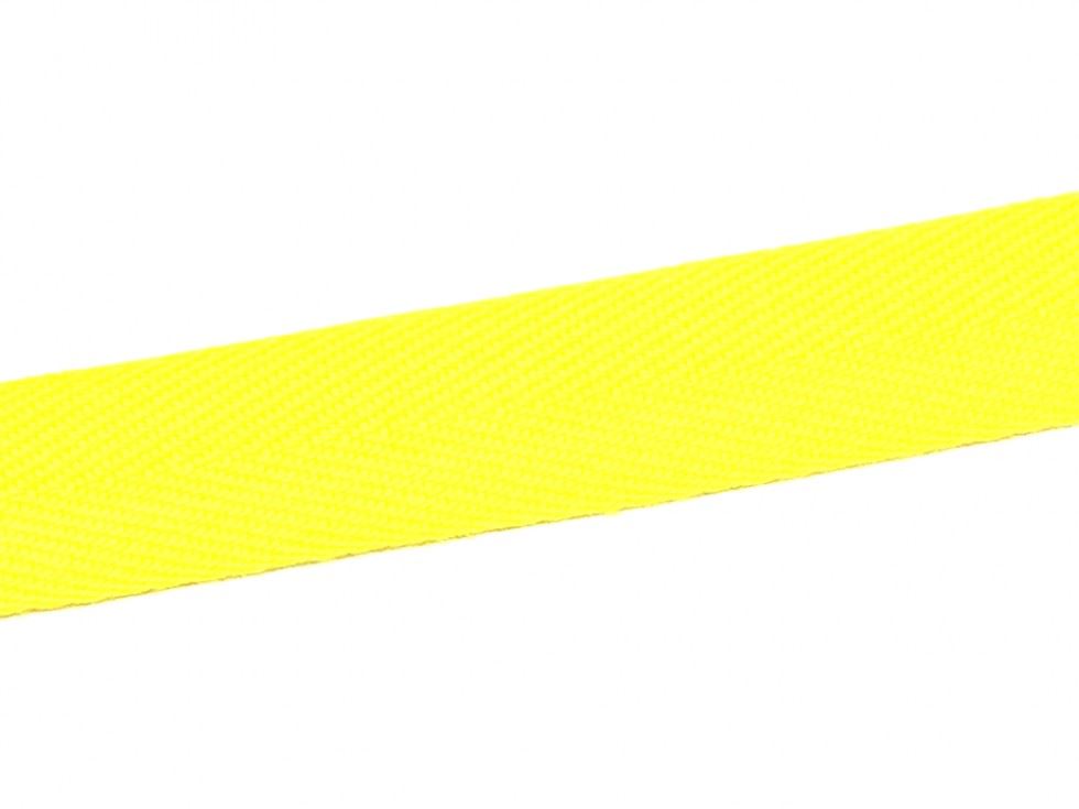 Essential Trimmings Yellow Cotton Webbing Tape (Value Roll)