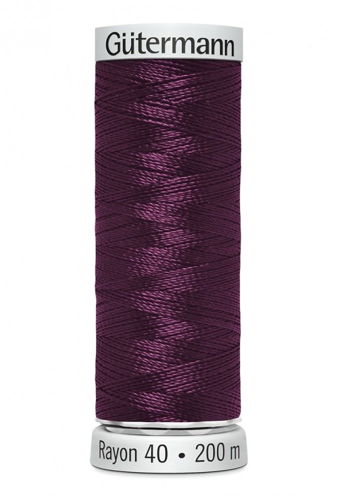 Gutermann 1545 No 40 Sulky Rayon Embroidery Thread