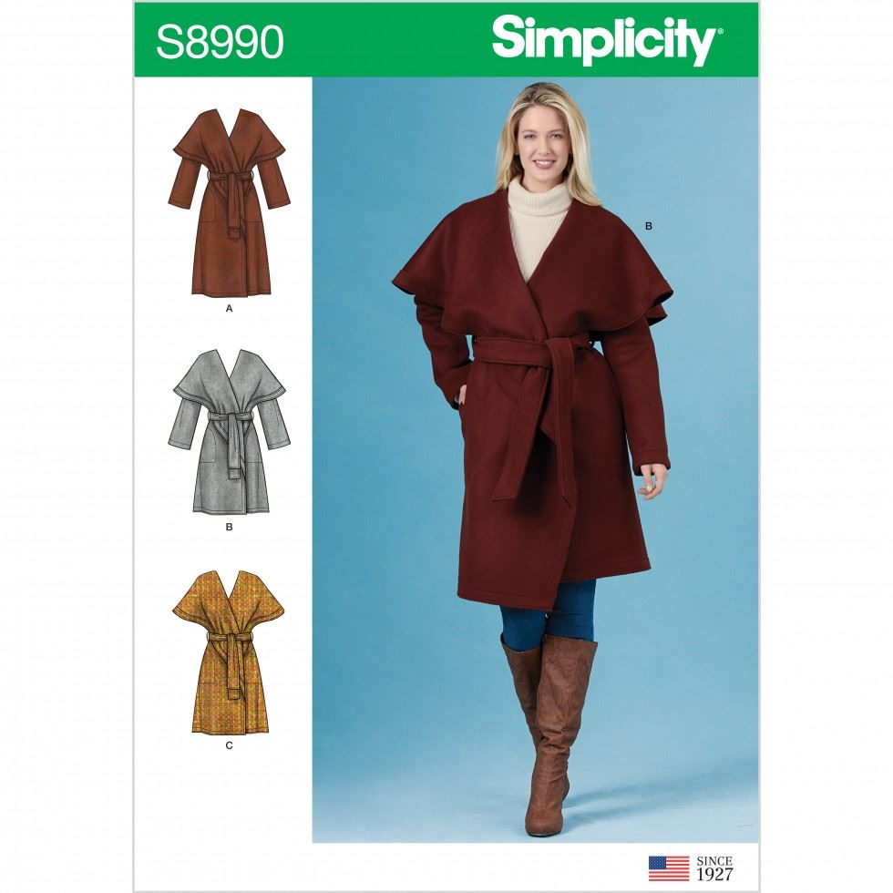Simplicity Paper Sewing Pattern 8990
 