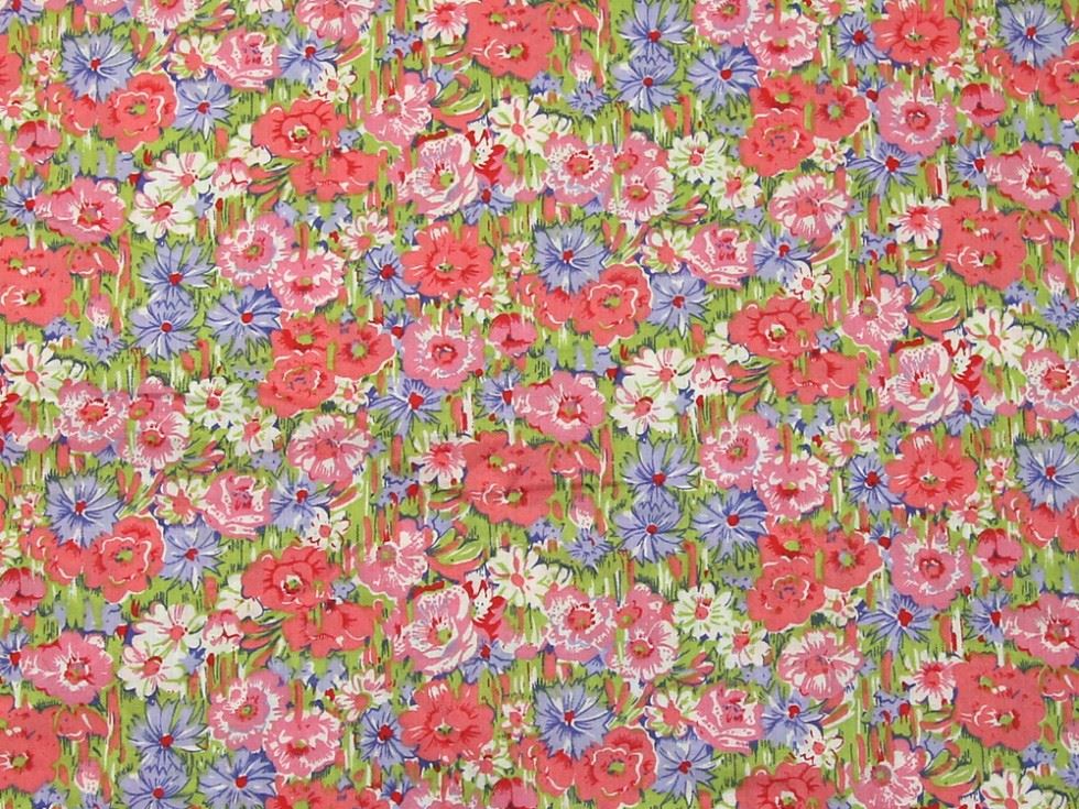 Pink Cotton Lawn Fabric