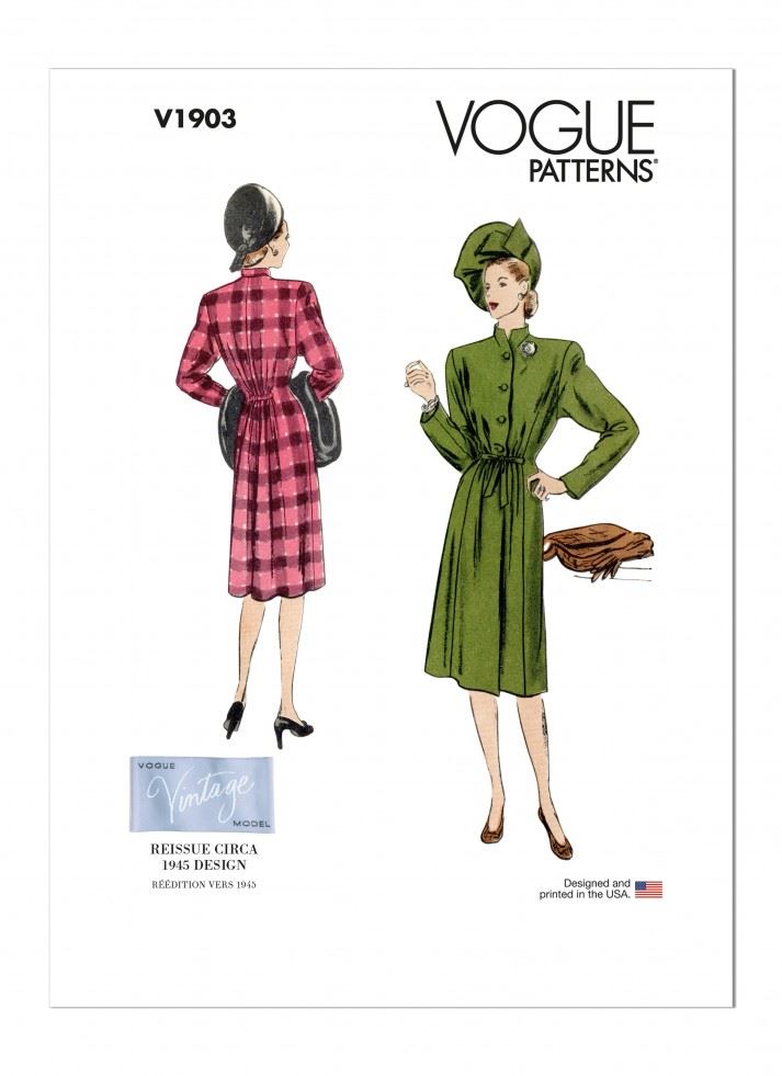 Vogue Paper Sewing Pattern 1903