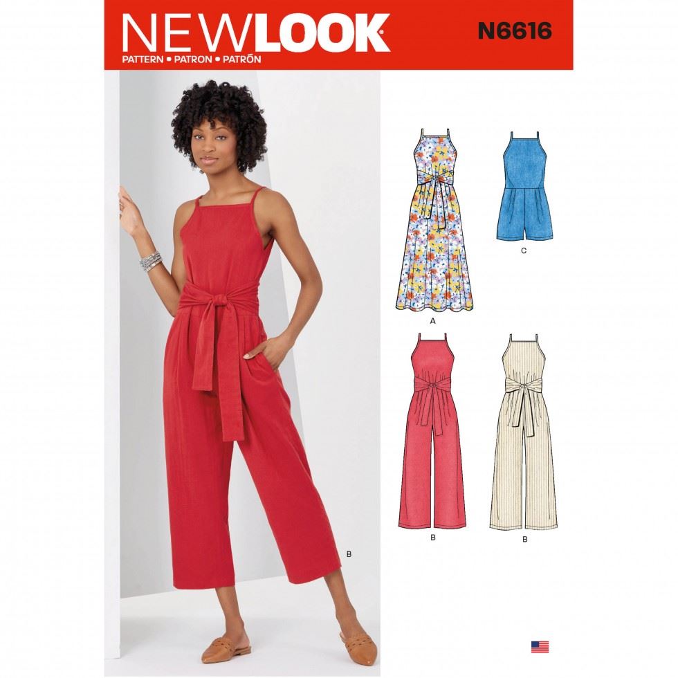 New Look Paper Sewing Pattern 6616
 
