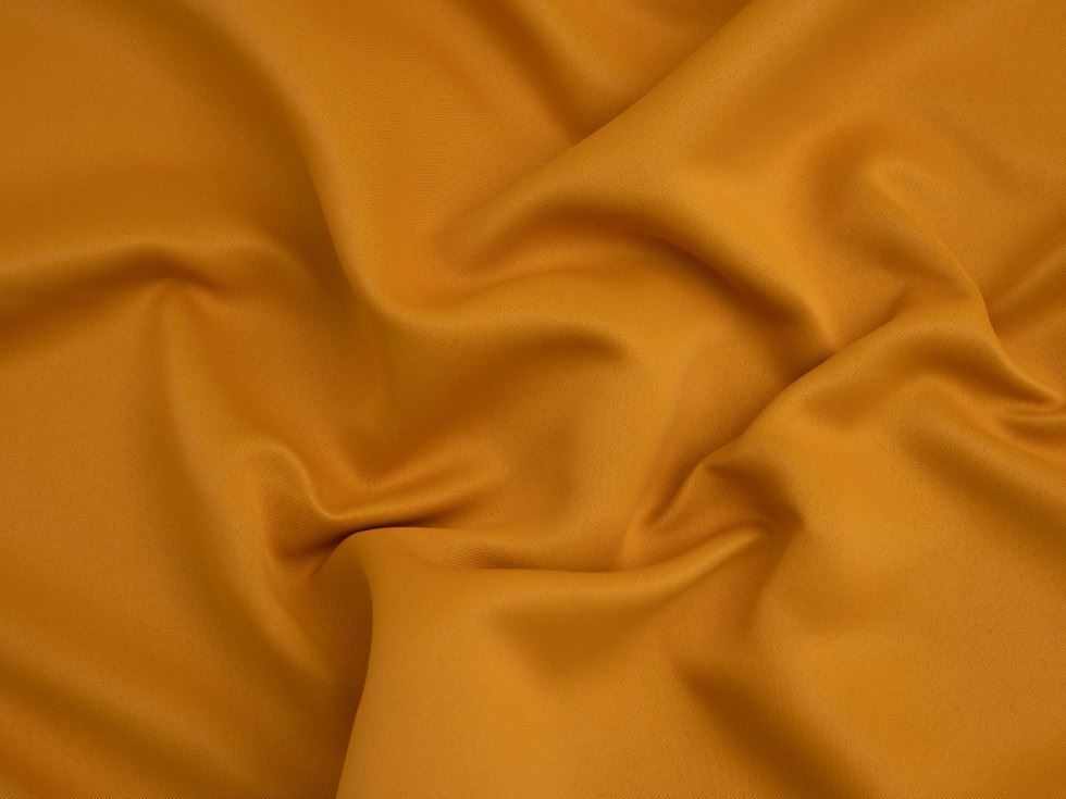 Minerva Core Range Mustard Polyester Blackout Lining Fabric