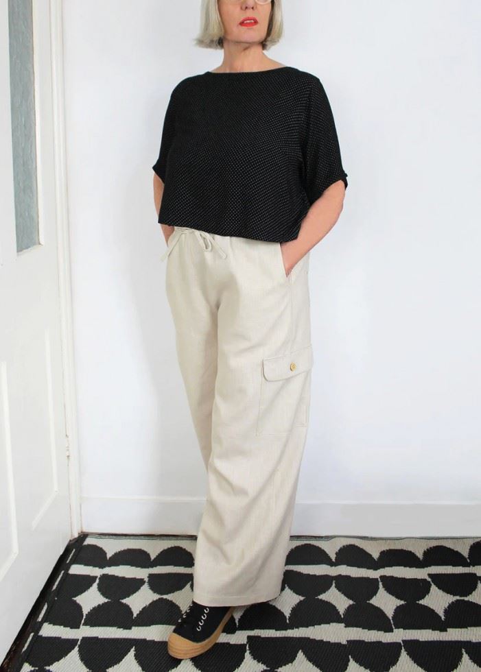 Sewgirl Paper Sewing Pattern Nora Cargo Trousers
 