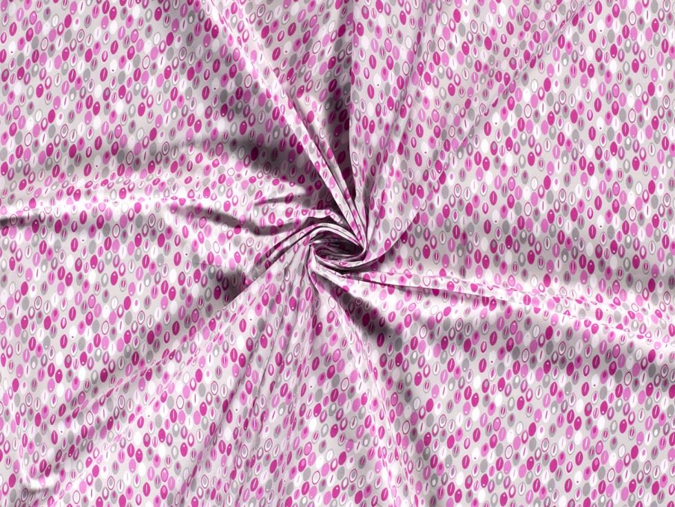 100% Cotton Poplin Fabric Pink
 