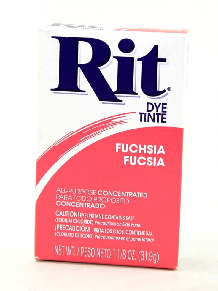 Rit Fuchsia Pink Powder Fabric Dye