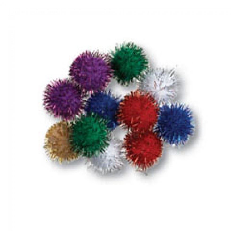 Trimits Metallic Assorted Pom Poms