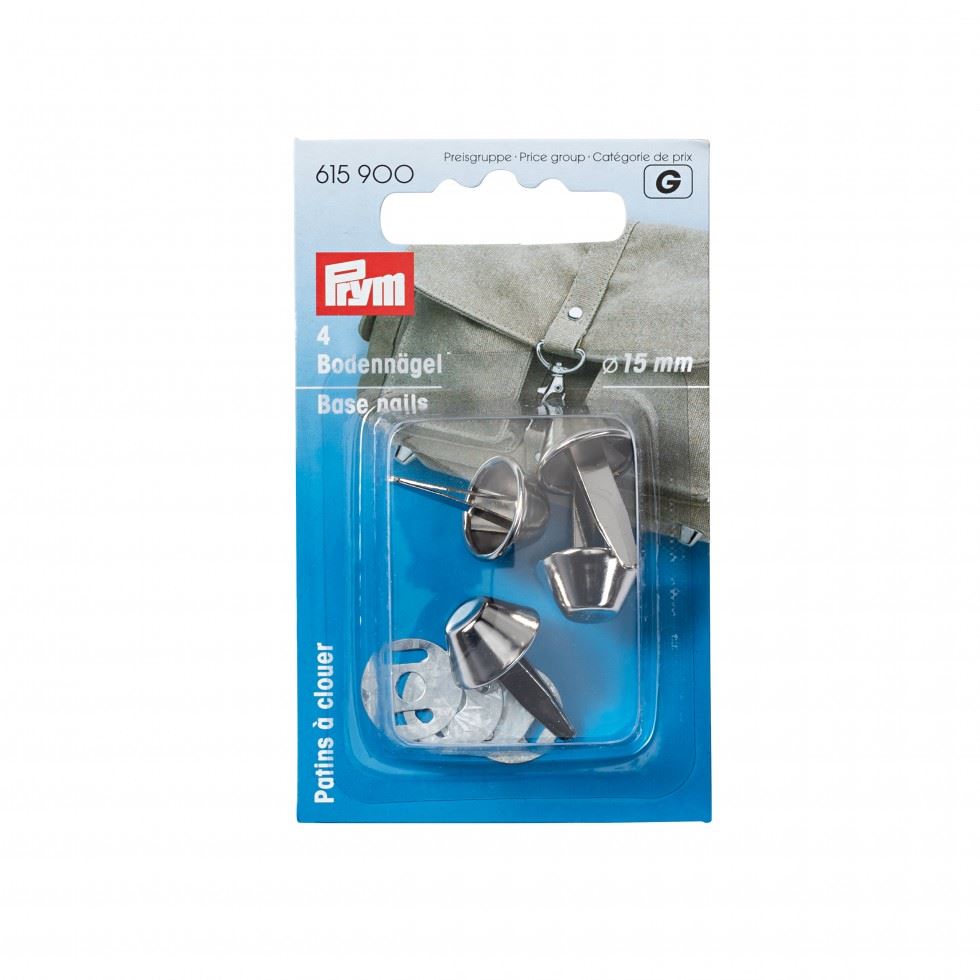 Prym Base Nails For Bags Silver
 