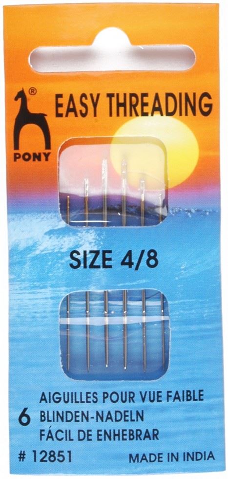 Pony Easy Thread Sewing Needles
 
